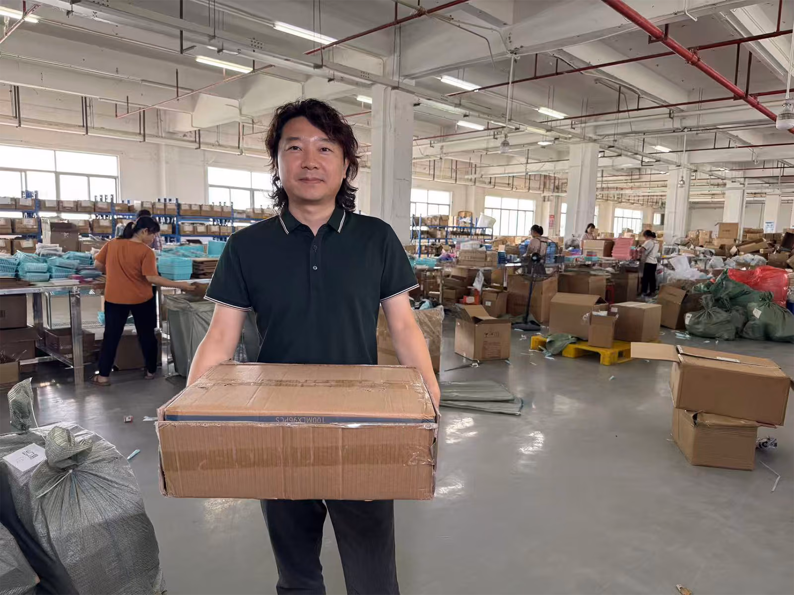 ASG founder at partner factory — OEM/ODM engagement